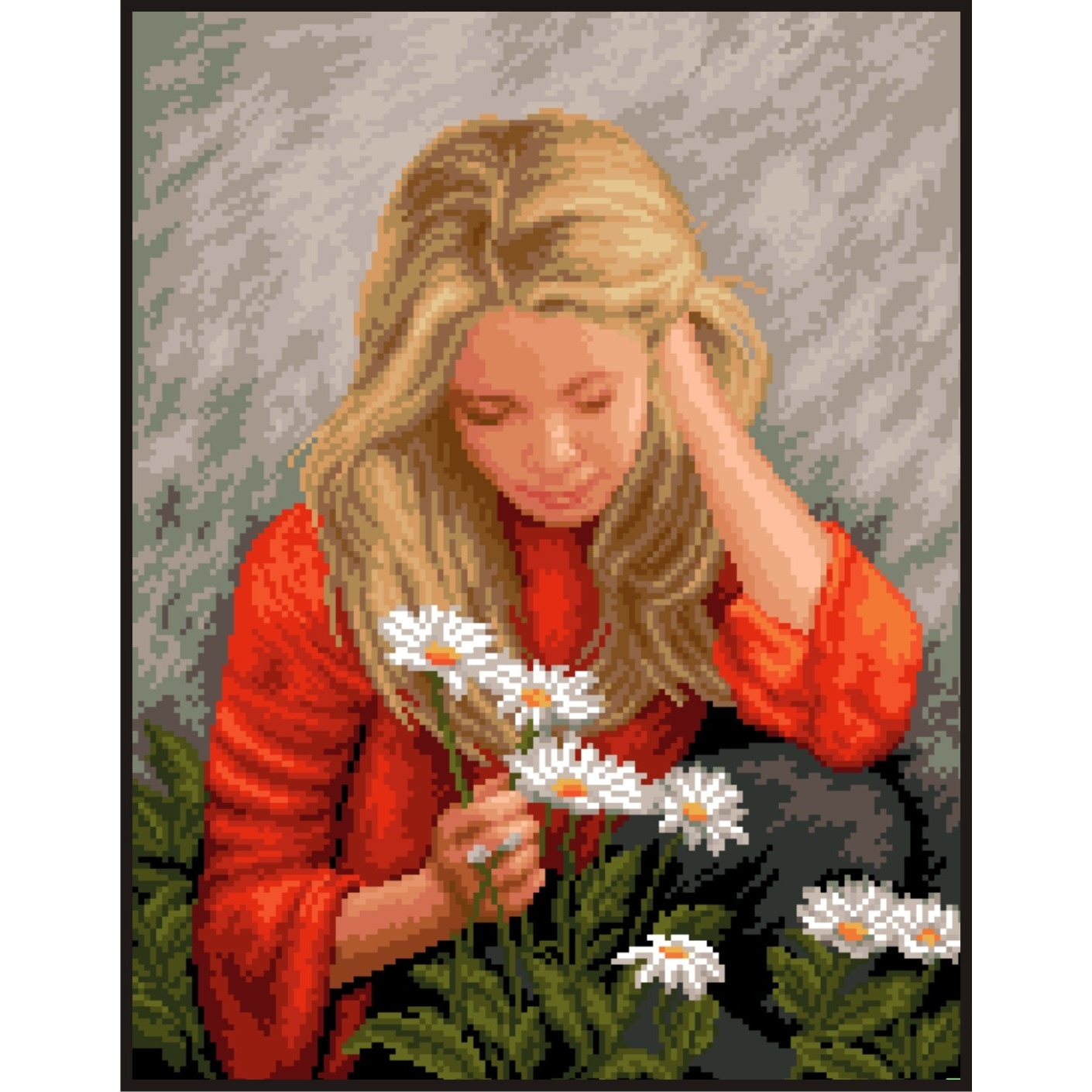 Secretul Margaretei - kit goblen cu diagrama color