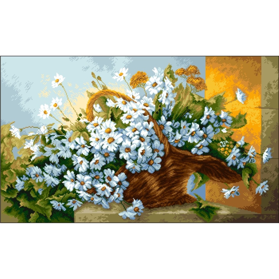 Miresele verii - kit goblen cu panza imprimata