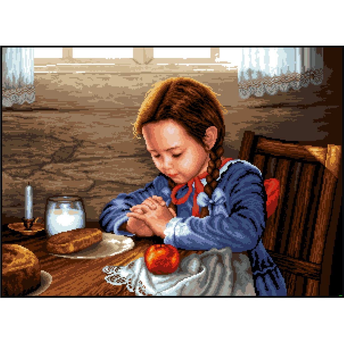 Candoare - kit goblen cu panza imprimata