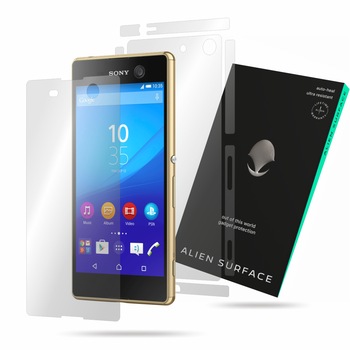 Folie Alien Surface, Sony Xperia M5, protectie ecran, spate, laterale Folie Alien Surface, Sony Xperia M5, protectie ecran, spate, laterale