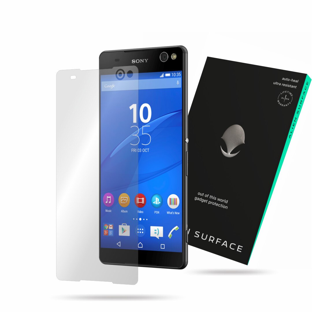Folie Alien Surface, Sony Xperia C5 Ultra, protectie ecran