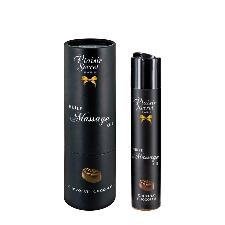 Masszázsolaj, Plaisir Secret, 59ml, édes aroma, komplett készlet