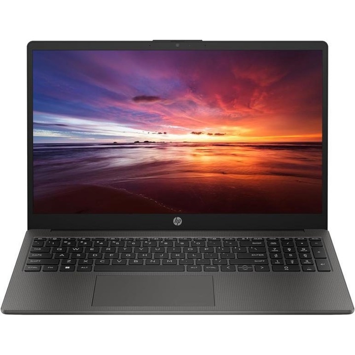 HP 255 G10 Laptop, AMD Ryzen 3 7330U, 36GB Memória, 512GB SSD, 15.6 FullHD kijelző, Sötétszürke, Magyar billentyűzet, Böngésző, Vírusirtó, Windows 11 Pro