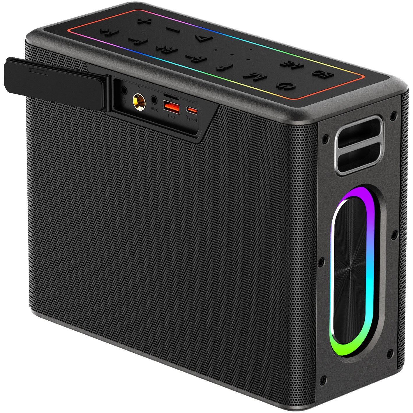 Boxa portabila AKAI ABTSW-120, 80W, Bluetooth, TWS, USB, Aux In