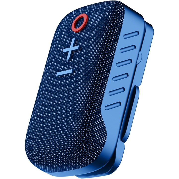 AKAI ABTSW-S10 hordozható hangszóró, Bluetooth, IPX5, 10 órás akkumulátor-üzemidő, Kék
