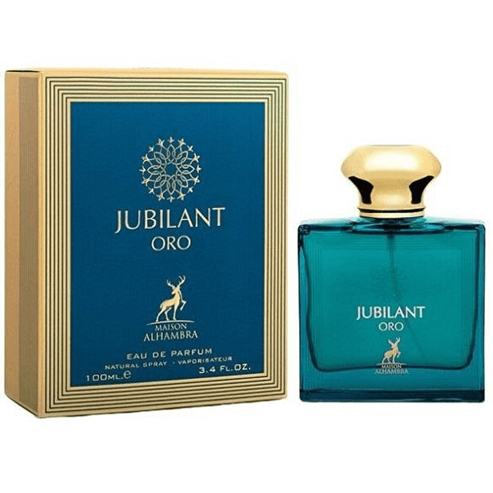 Alhambra Eau de Parfum, Jubilant Oro, Unisex, 100 ml