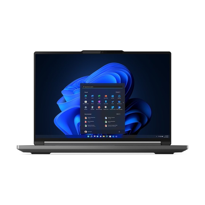 Lenovo ThinkBook 16p G4 IRH Laptop, 16" WQXGA, Intel® Core™ i7 13700H 5 GHz-ig, 16 GB RAM DDR5 5200MHz, 1 TB SSD, NVIDIA® GeForce® RTX 4060 8 GB, Windows 11 Pro, Storm Gray szürke