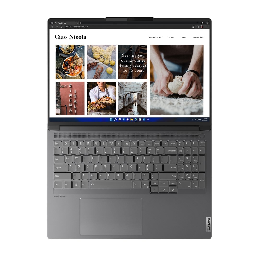 Laptop Lenovo ThinkBook 16p G4 IRH, 16" WQXGA, Intel® Core™ i7 13700H pana la 5 GHz, 16 GB RAM DDr5 5200, 1 TB SSD, NVIDIA® GeForce® RTX 4060 8 GB, Windows 11 Pro, Storm Grey 1 TB