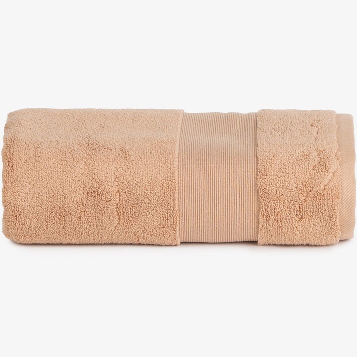 Кърпа за тяло Petra Dilios, 70x140 см, 100% памук, 580 гр/м2, Висока абсорбираща способност, Бежов