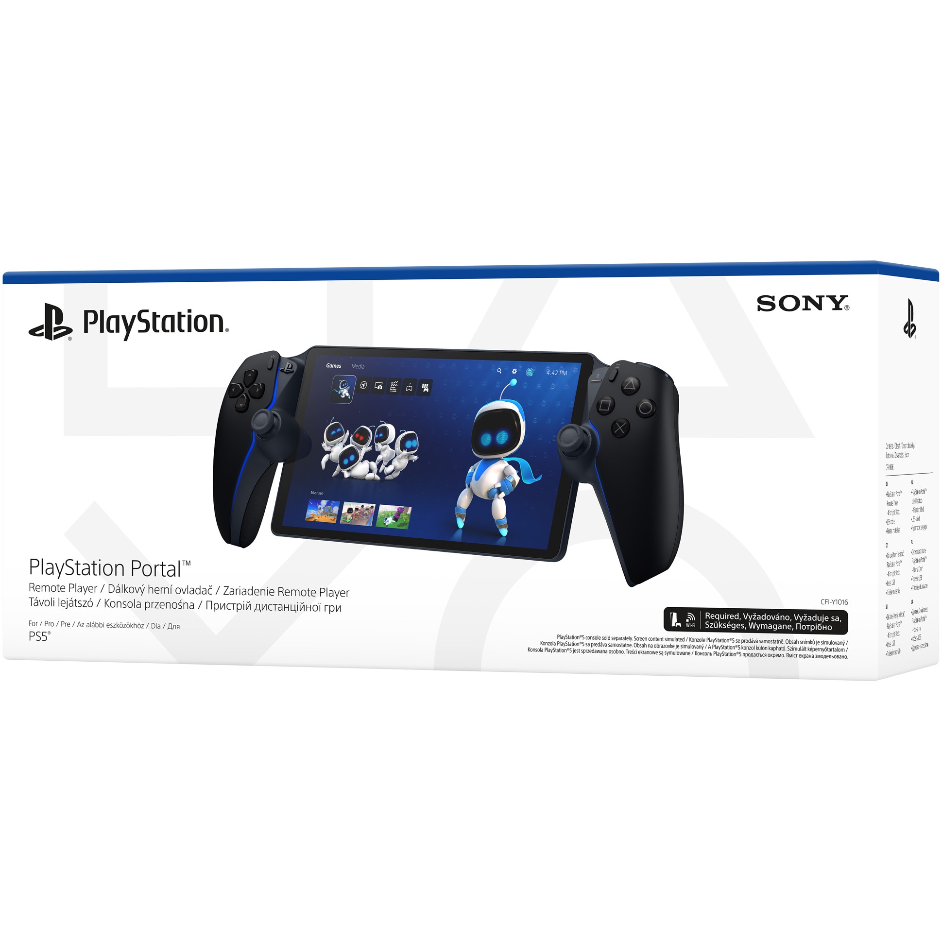 PlayStation Portal Remote Player, Midnight Black - eMAG.ro