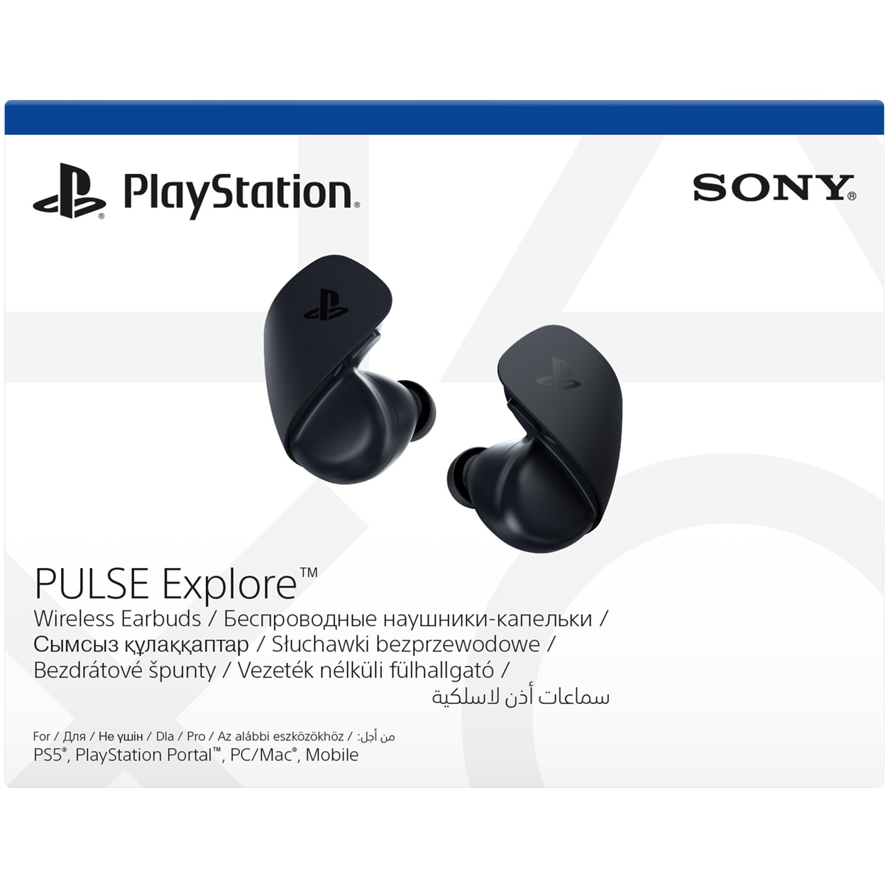 Casti earbuds PULSE Explore, Wireless, Midnight Black pentru