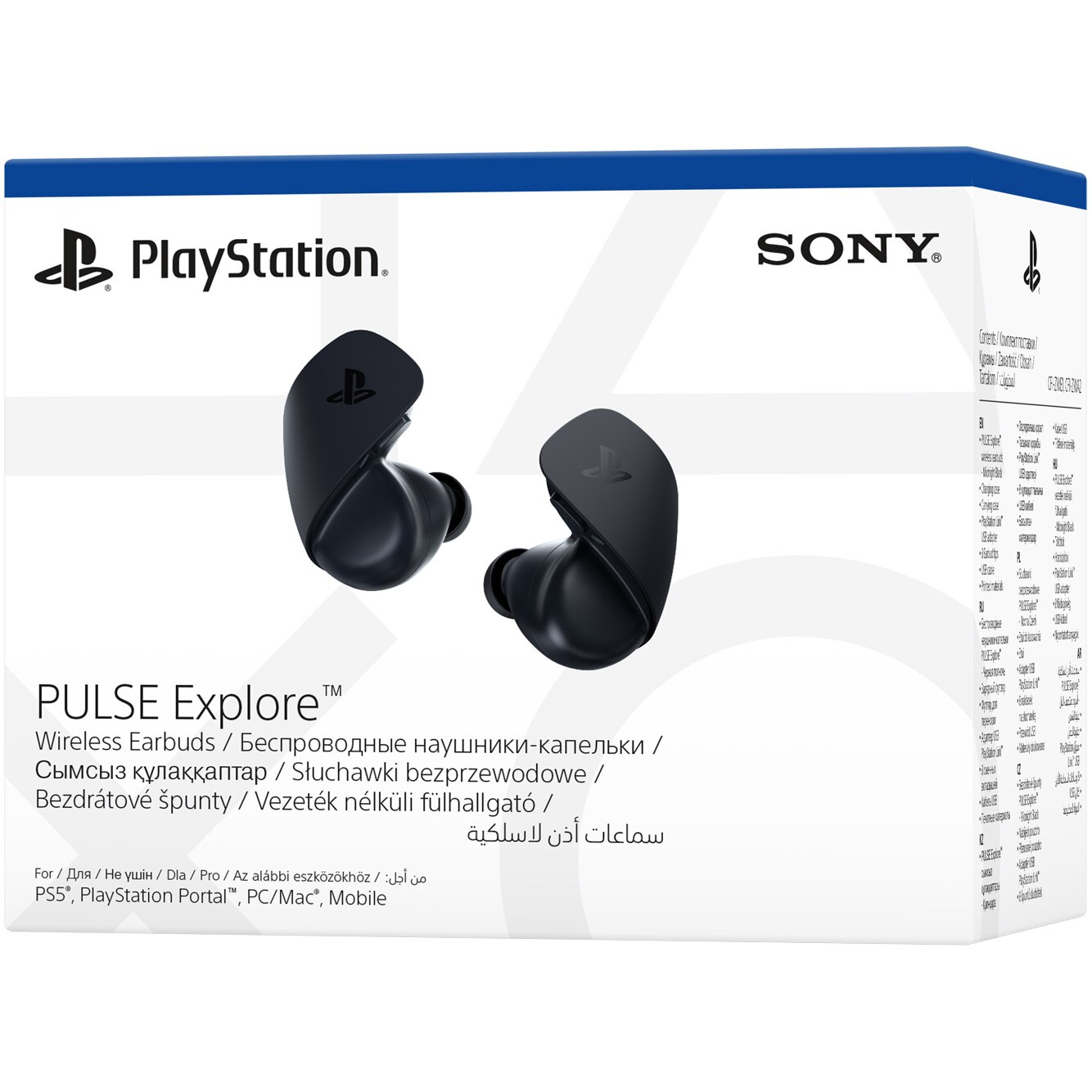 Casti earbuds PULSE Explore, Wireless, Midnight Black pentru