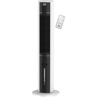 Ventilator turn Star-Light VTS-003, 60W, oscilatie, timer, telecomanda, alb+negru