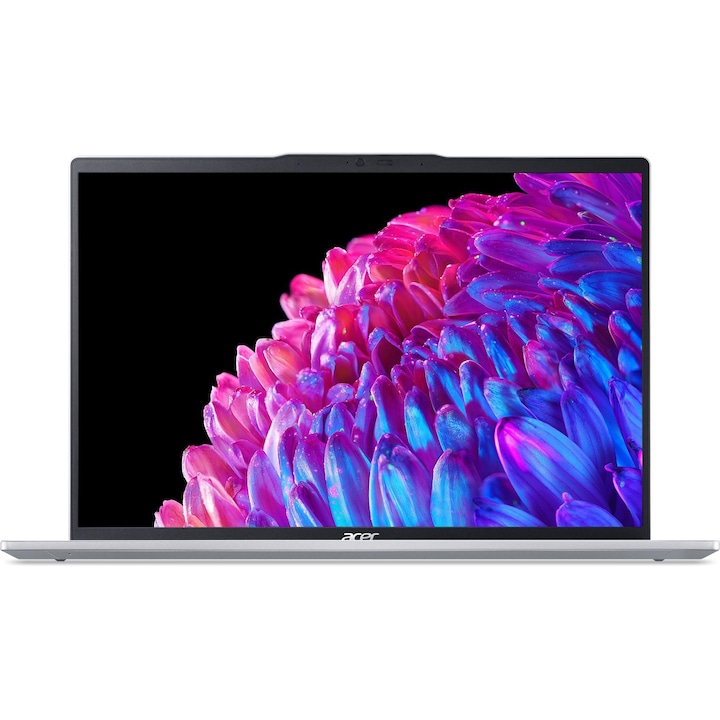 Лаптоп Acer Swift Go 14 SFG14-73-59KB, NX.KY8EX.008.2TBSSD, 14", Intel Core Ultra 5-125U (12-ядрен), Intel Arc 4 Core, 16GB on board LPDDR5X, Сив