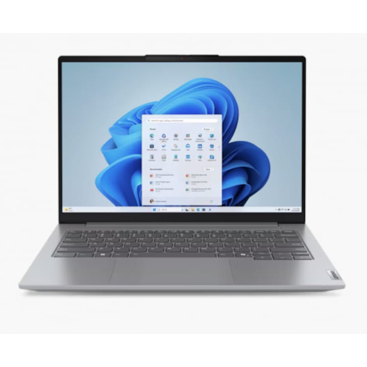 Lenovo ThinkBook 21 laptop, 14" WUXGA, Intel® Core™ Ultra 125U 4,3 GHz-ig, 8 GB RAM DDR5 5600, 512 GB SSD, Intel Graphics, Windows 11 Pro, Szürke