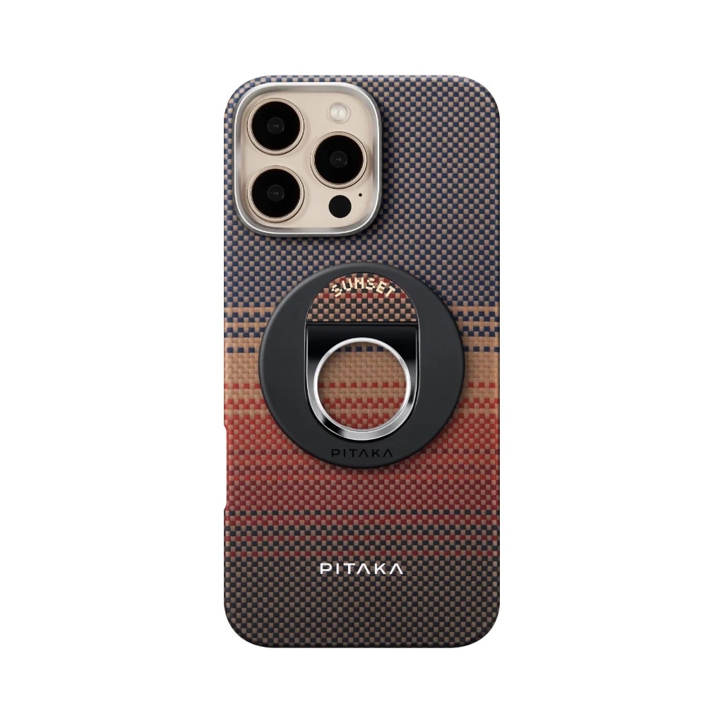Suport Inel Magnetic Pitaka pentru telefon MagEZ Grip 3 Sunset