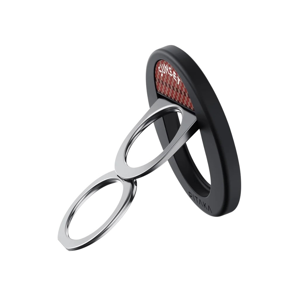Suport Inel Magnetic Pitaka pentru telefon MagEZ Grip 3 Sunset