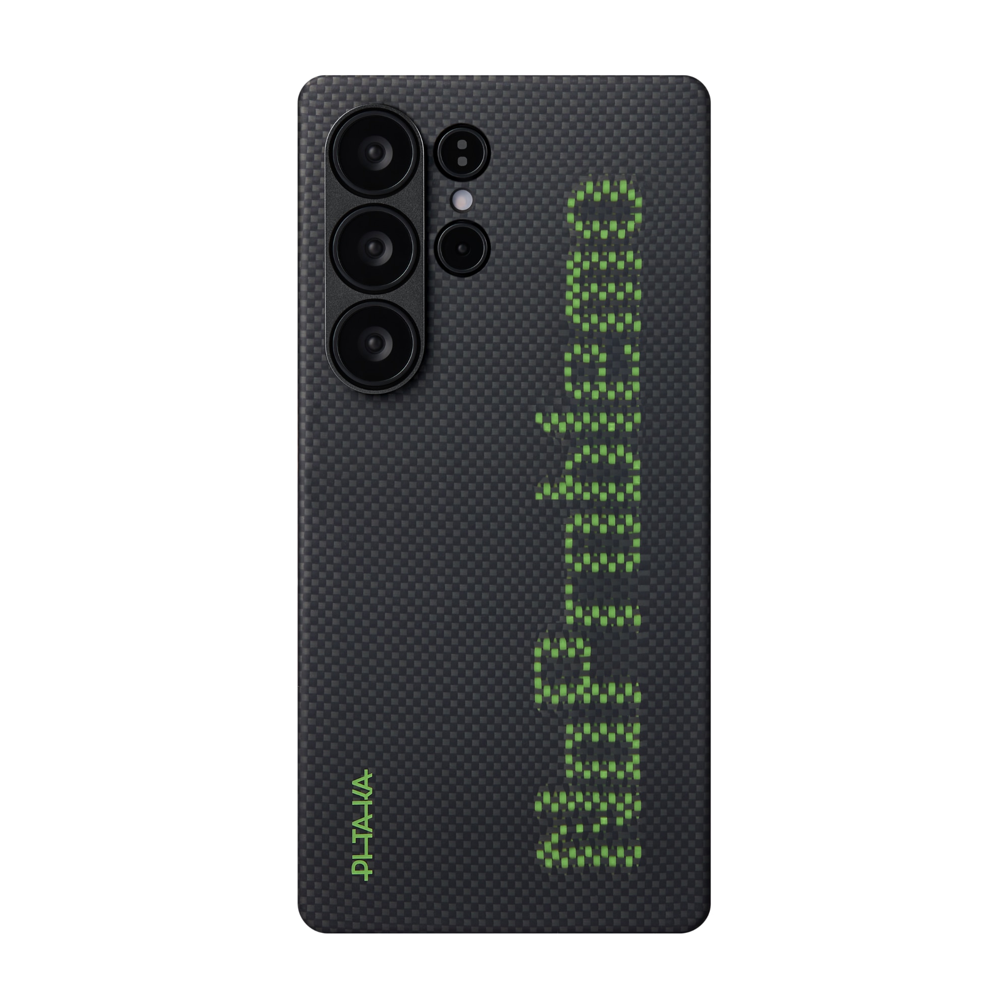 Husa de protectie Pitaka pentru Samsung Galaxy S25 Ultra Tactile Woven NoProblemo fosforescenta