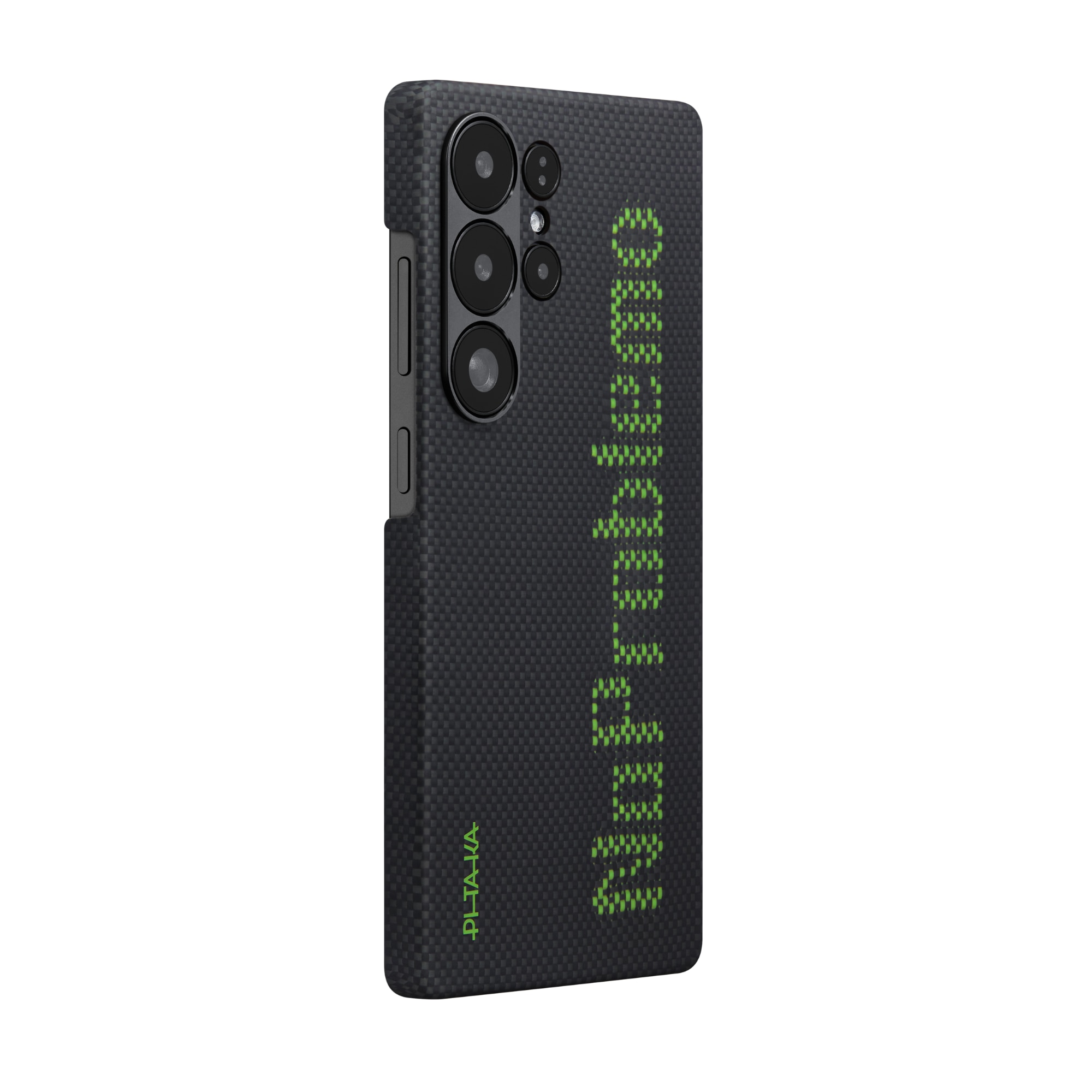 Husa de protectie Pitaka pentru Samsung Galaxy S25 Ultra Tactile Woven NoProblemo fosforescenta