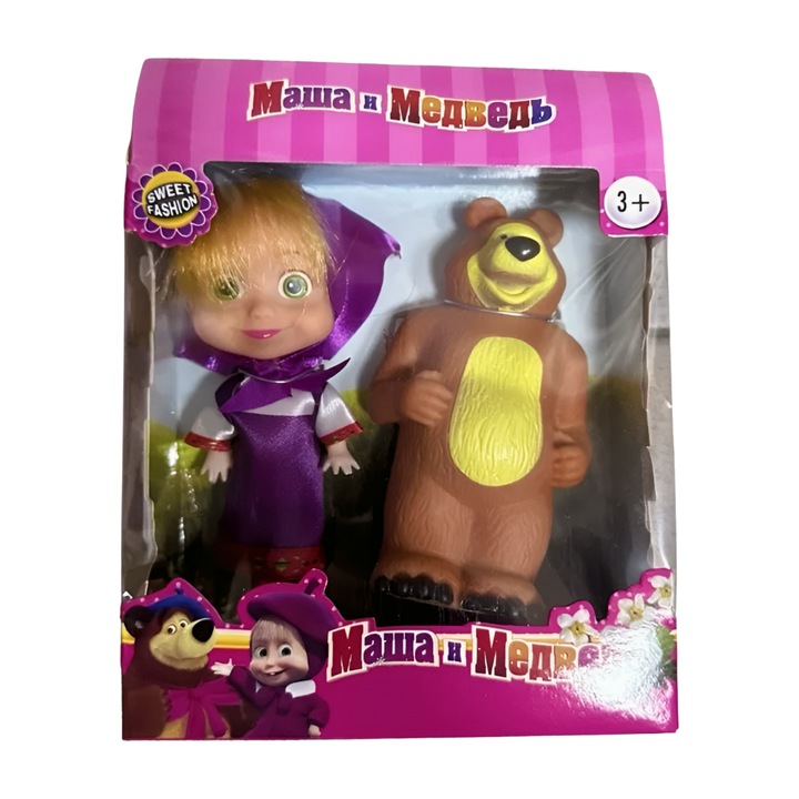 Маша и Мечока фигурки Masha and the Bear 3+