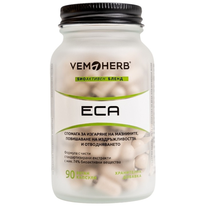 Supliment alimentar VemoHerb ECA, 90 capsule