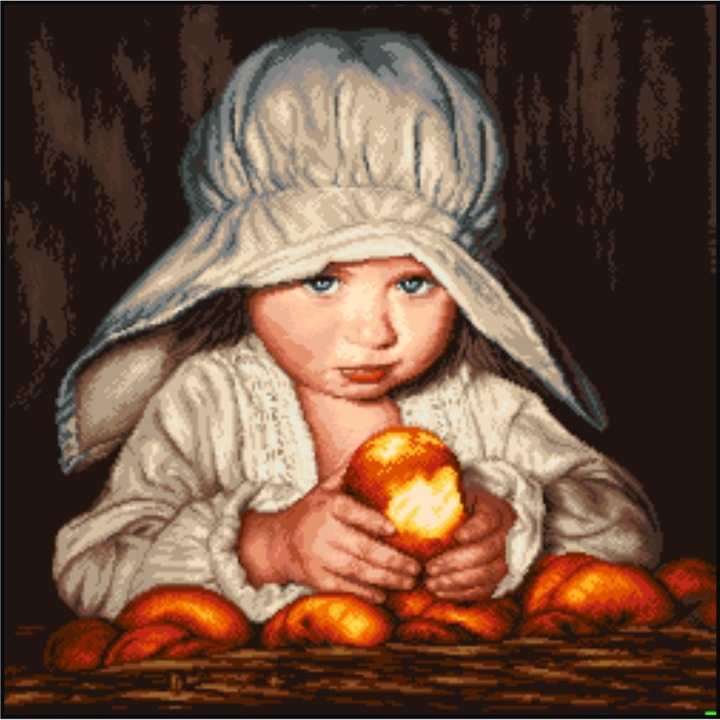 Pofticioasa - kit goblen cu panza imprimata