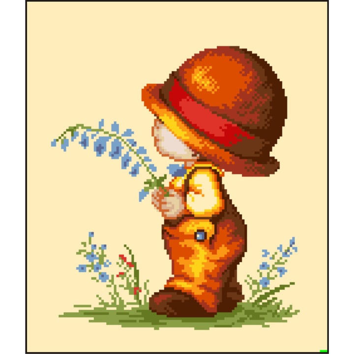 Botosel - kit goblen cu diagrama color