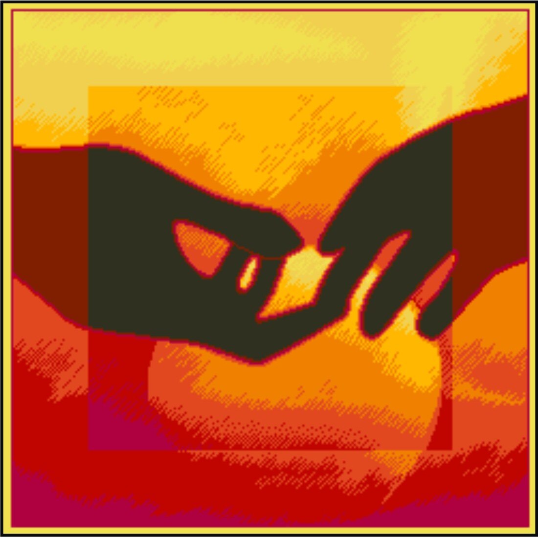 Creatia - kit goblen cu diagrama color