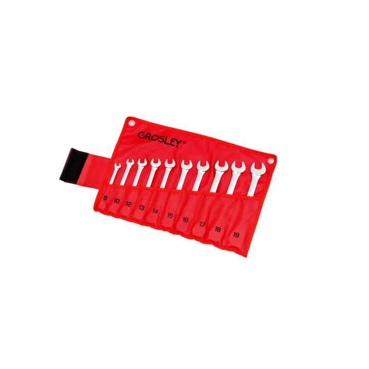Set chei cu clichet GROSLEY 8-19 mm 10 piese