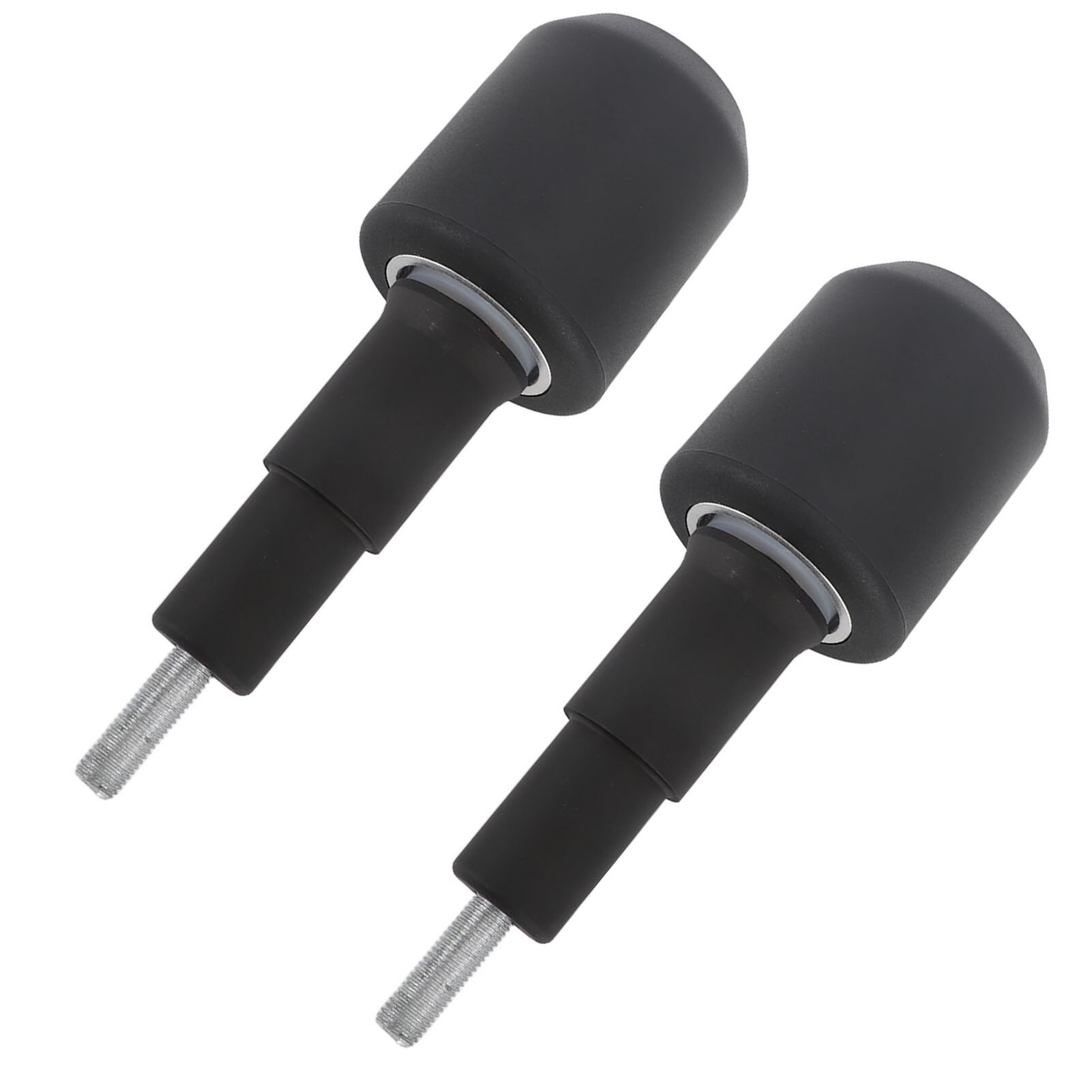 Set 2 Accesorii Moto Fokelyi, Slider Cadru, Aluminiu, Negru