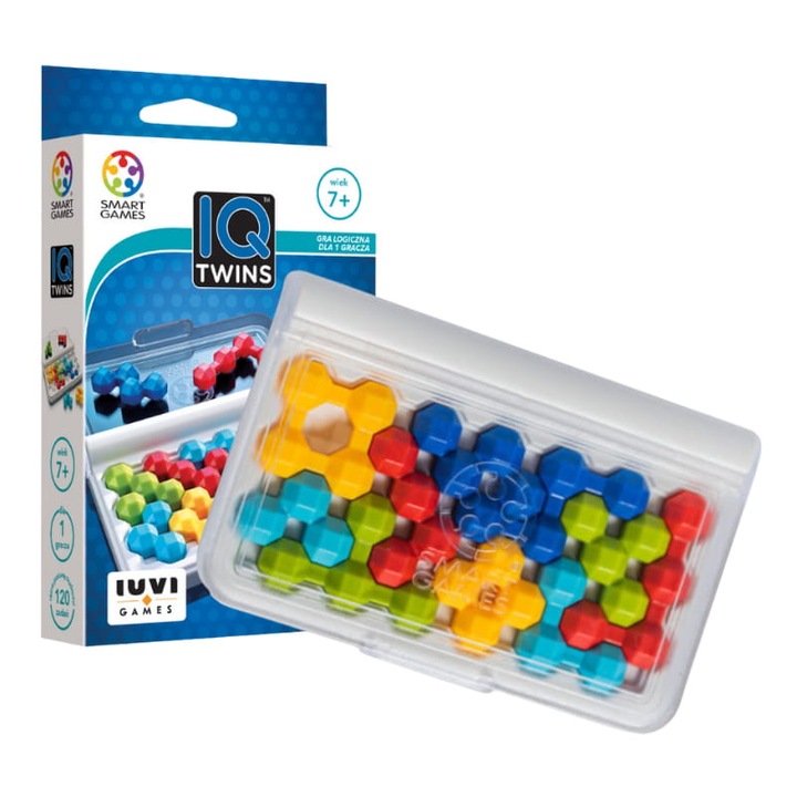 Пъзел игра, Smart Games, IQ Twins, Multicolor