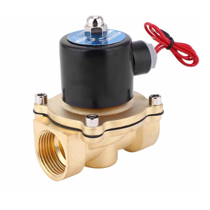 Mágnesszelep 1/2'', modell 2W-160-15, fekete 6427154344745