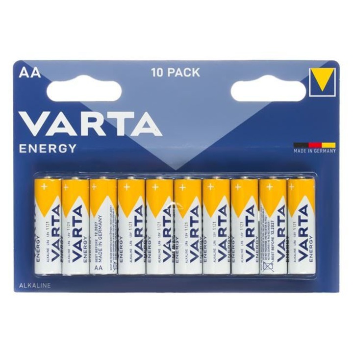 Baterii Alcaline AA - 10 buc