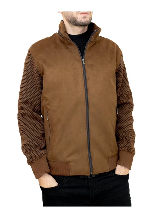 F-2 férfi dzseki, Barna