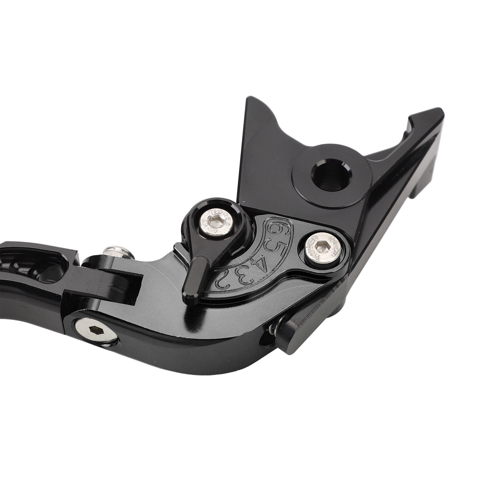 Parghie de ambreiaj pliabila moto Peysaitr, aluminiu CNC, neagra