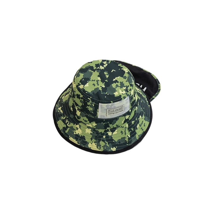 Caciula de soare pentru copii, Zeaicos, impermeabila, uscare rapida, multicolor, 46-50CM