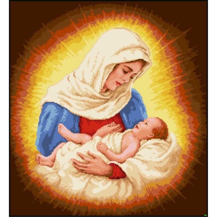 Dar divin - kit goblen cu diagrama color