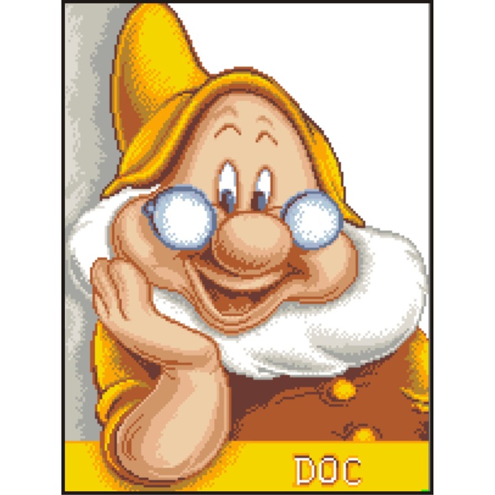 Doctorul - kit goblen cu panza imprimata