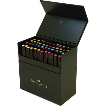 Stilou Pitt Artist Faber-Castell, cutie studio, 48 buc Stilou Pitt Artist Faber-Castell, cutie studio, 48 buc
