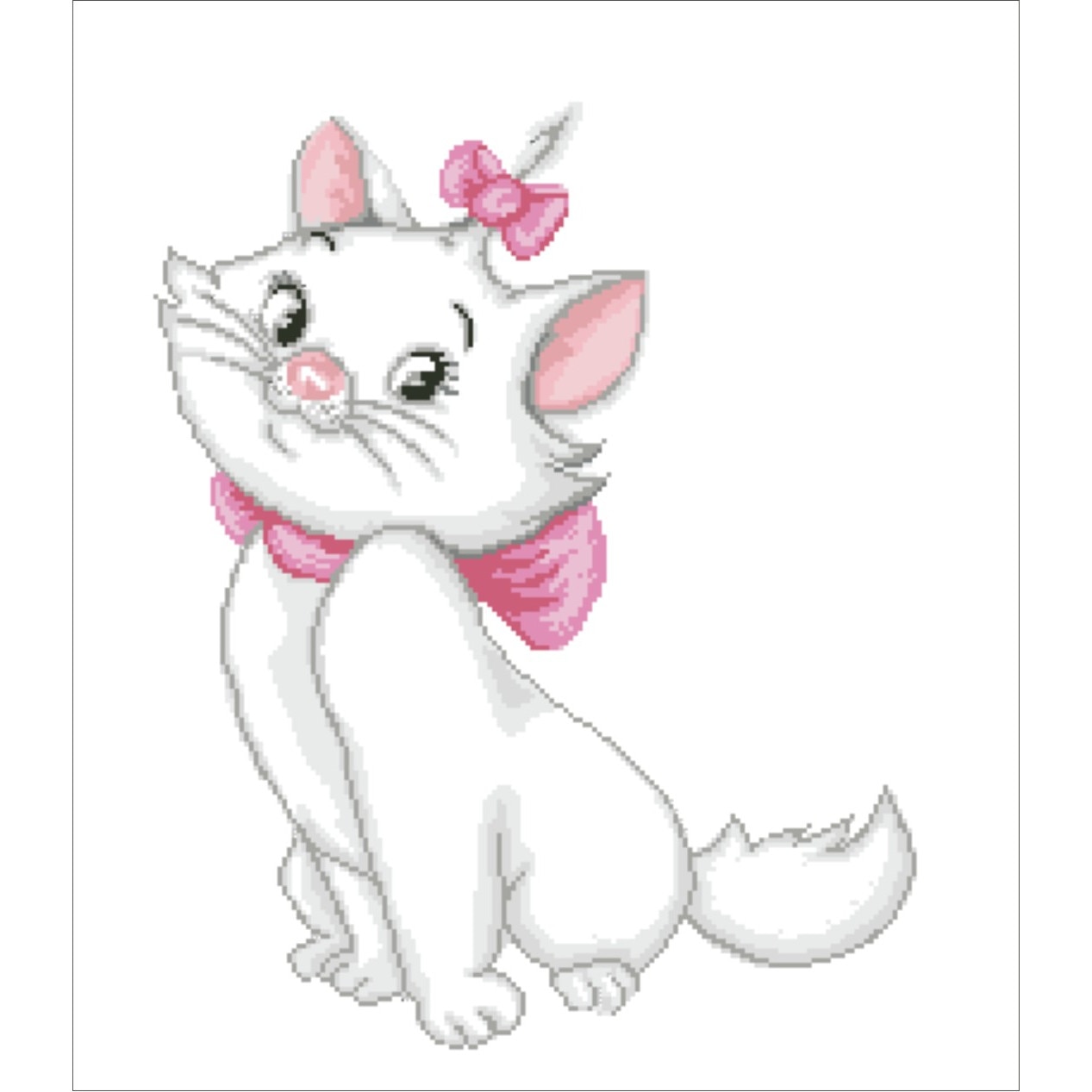 Marie - kit goblen cu panza imprimata