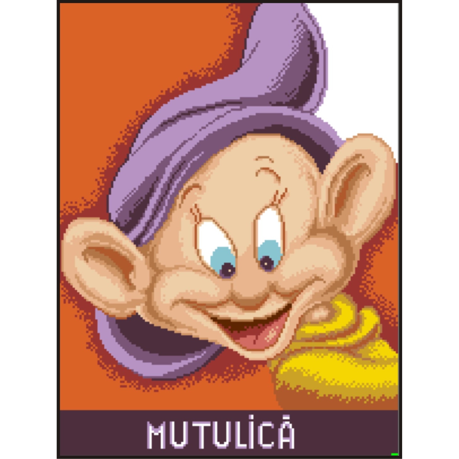Mutulica - kit goblen cu diagrama color