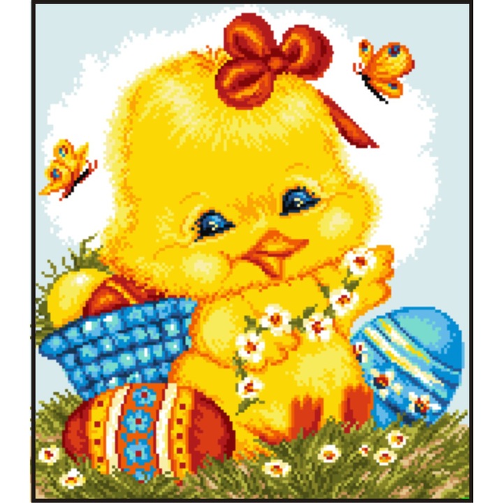 Darul auriu - kit goblen cu diagrama color