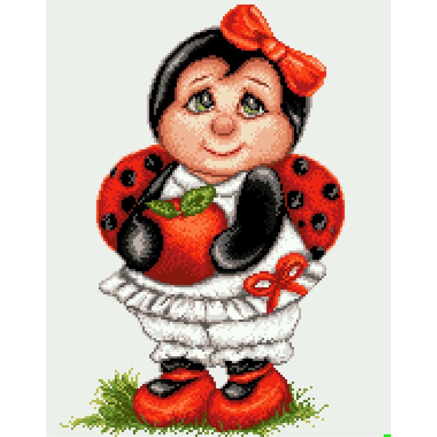 Marul gargaritei - kit goblen cu diagrama color