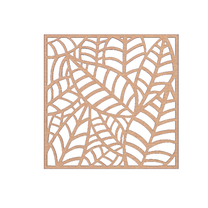 Panou decorativ mdf, 48 x 48 cm, 6 mm grosime, Mos2651