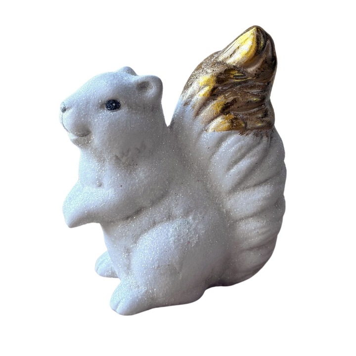 Set 2 figurine decorativa, Villa Altachiara, alb, 12x10cm