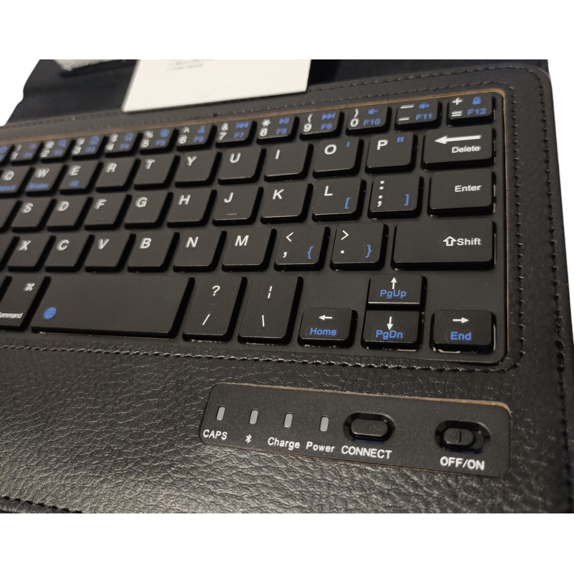 Husa universala cu tastatura bluetooth detasabila pentru tableta de 7" si 8"