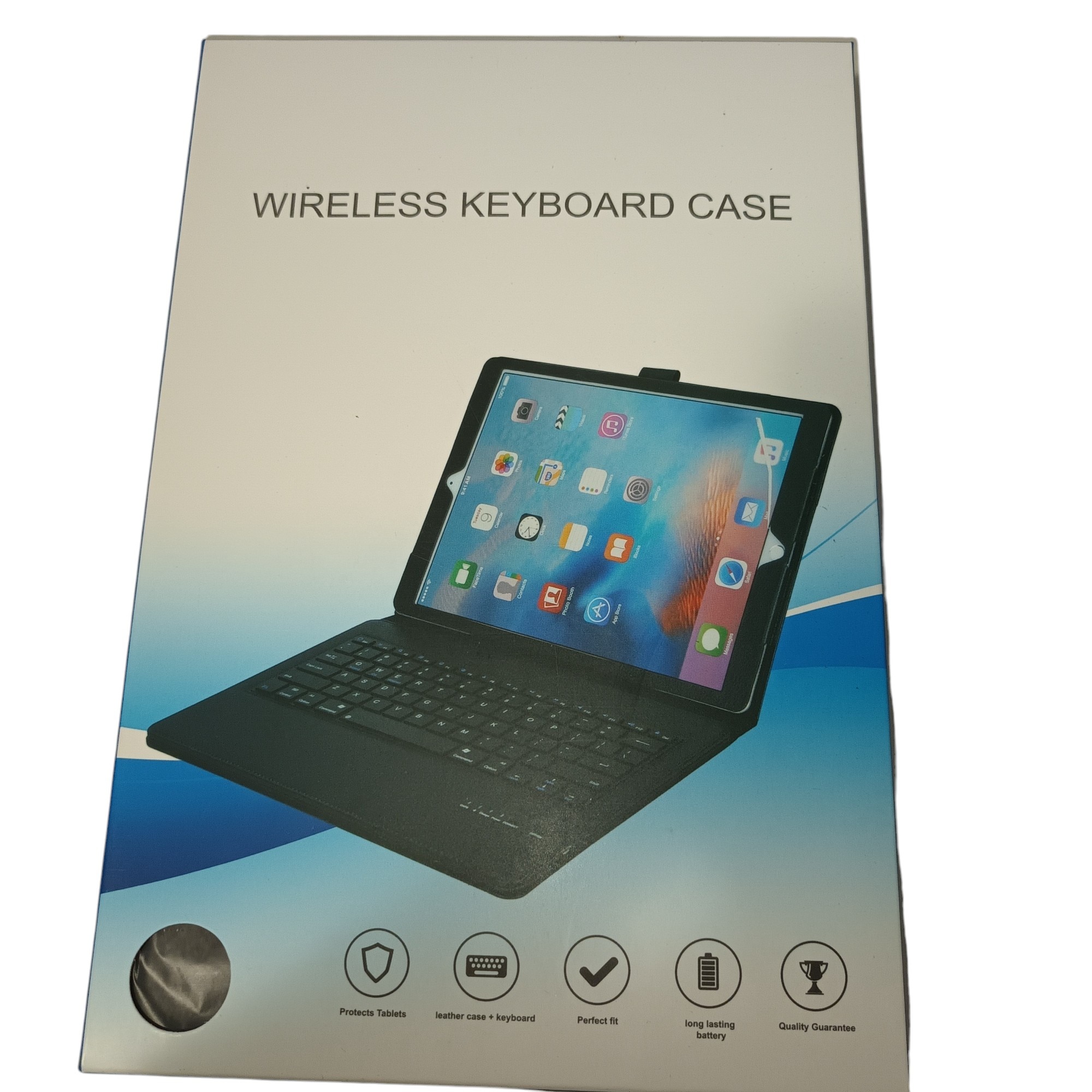 Husa universala cu tastatura bluetooth detasabila pentru tableta de 7" si 8"