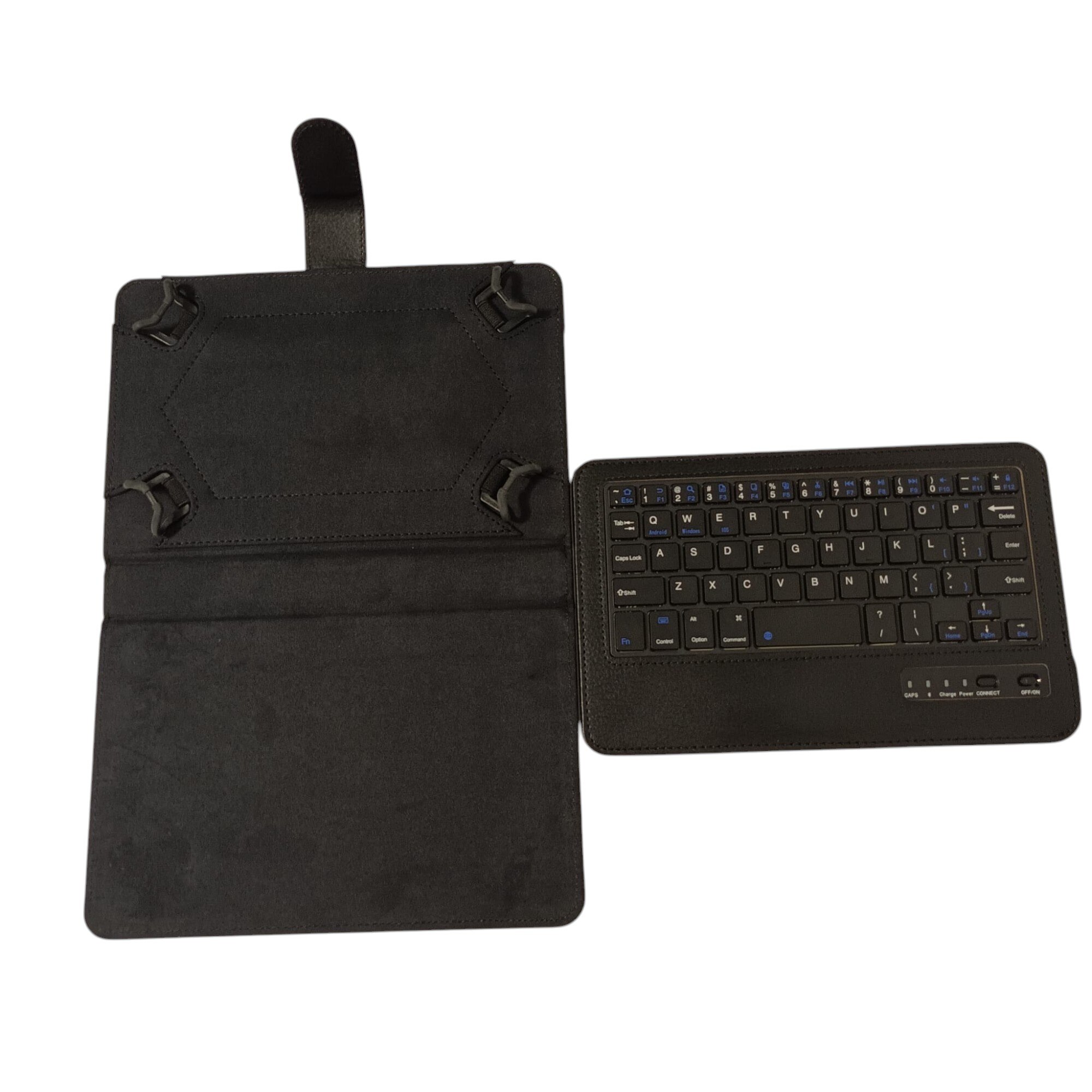 Husa universala cu tastatura bluetooth detasabila pentru tableta de 7" si 8"