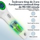 Perie electrica rotativa pentru curatare eficienta fara efort, INCO ®, Multifunctionala fara fir, maner fix, Display digital LCD, 7 capete diferite - diverse suprafete, 2 viteze reglabile, baterie cu incarcare USB tip C, baterie 2500mAh, 450 Rotatii, Alb
