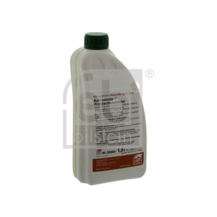 Антифриз FEBI BILSTEIN Renault зелен готов -30, G11, 1.5л